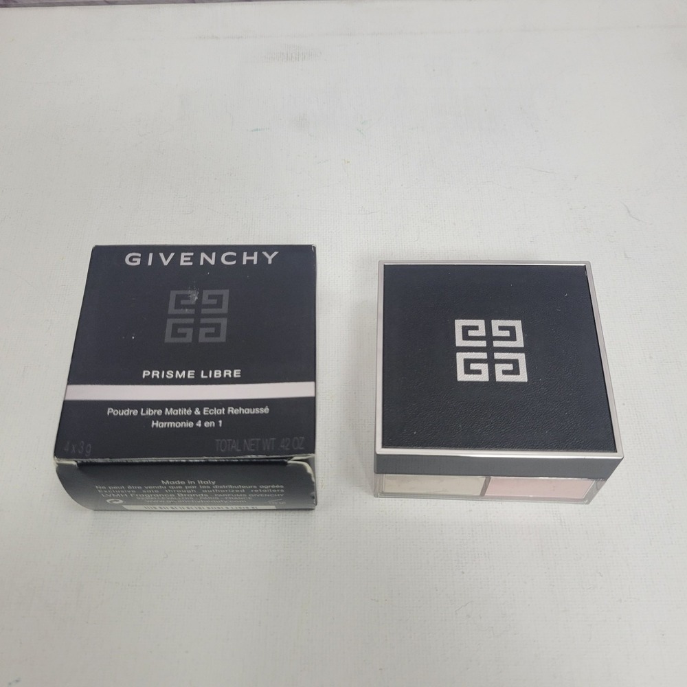 NEW In Box Givenchy Prisme Libre‎ Loose Powder 7 Voile Rose 4x3g Radiance Makeup